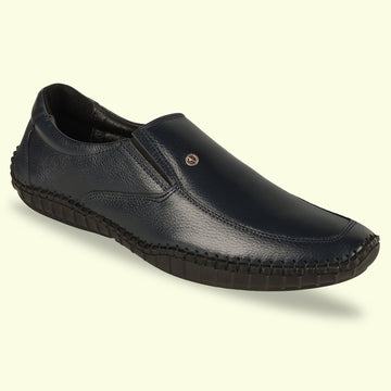 TRUDGE Blue Flexible Moccasin For Men - 5002