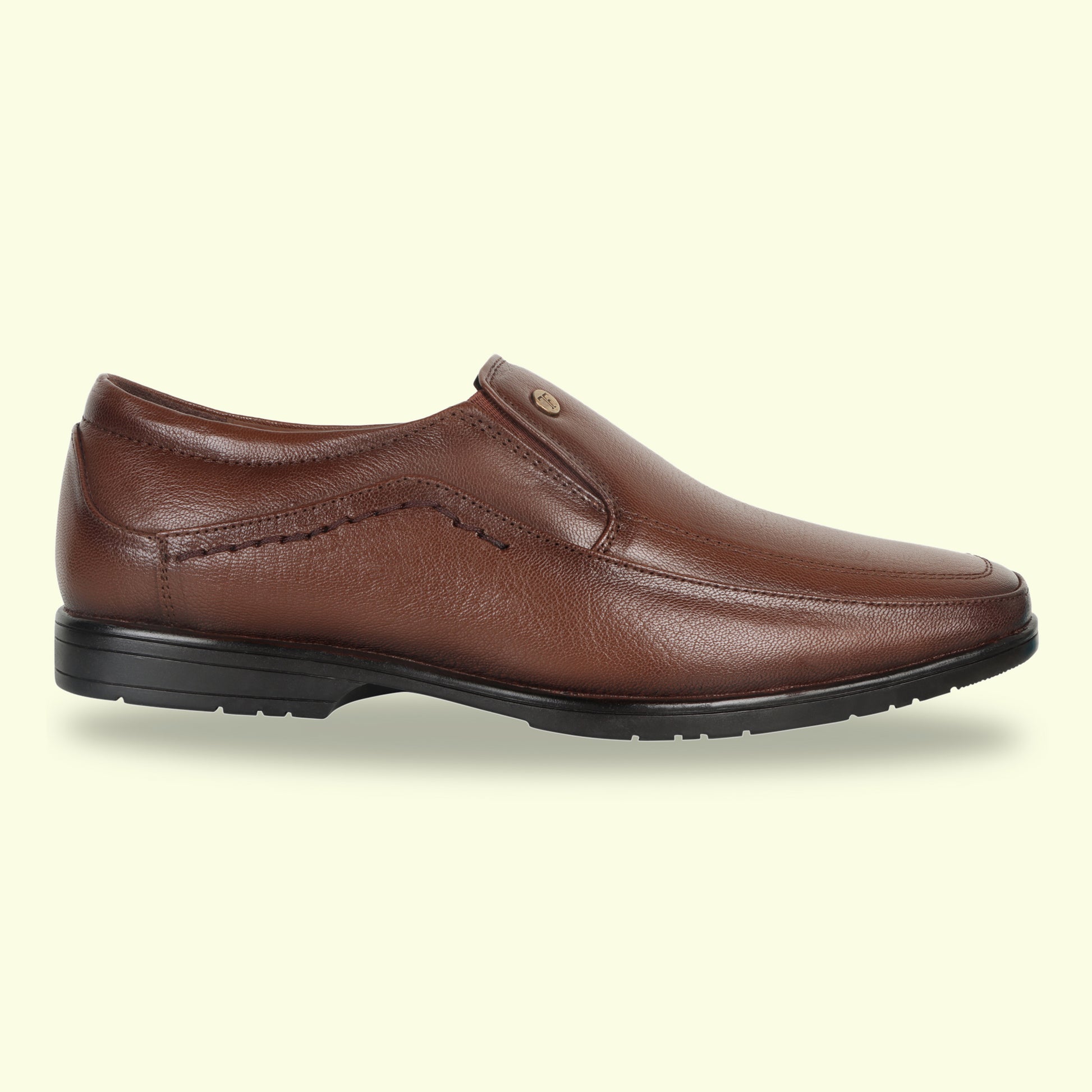 TRUDGE Brown Formal Moccasin - 5028