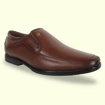 TRUDGE Brown Formal Moccasin - 5028