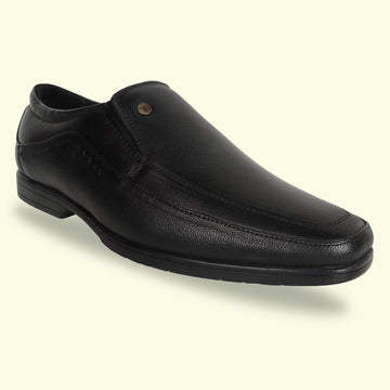 TRUDGE Black Formal Moccasin - 5028