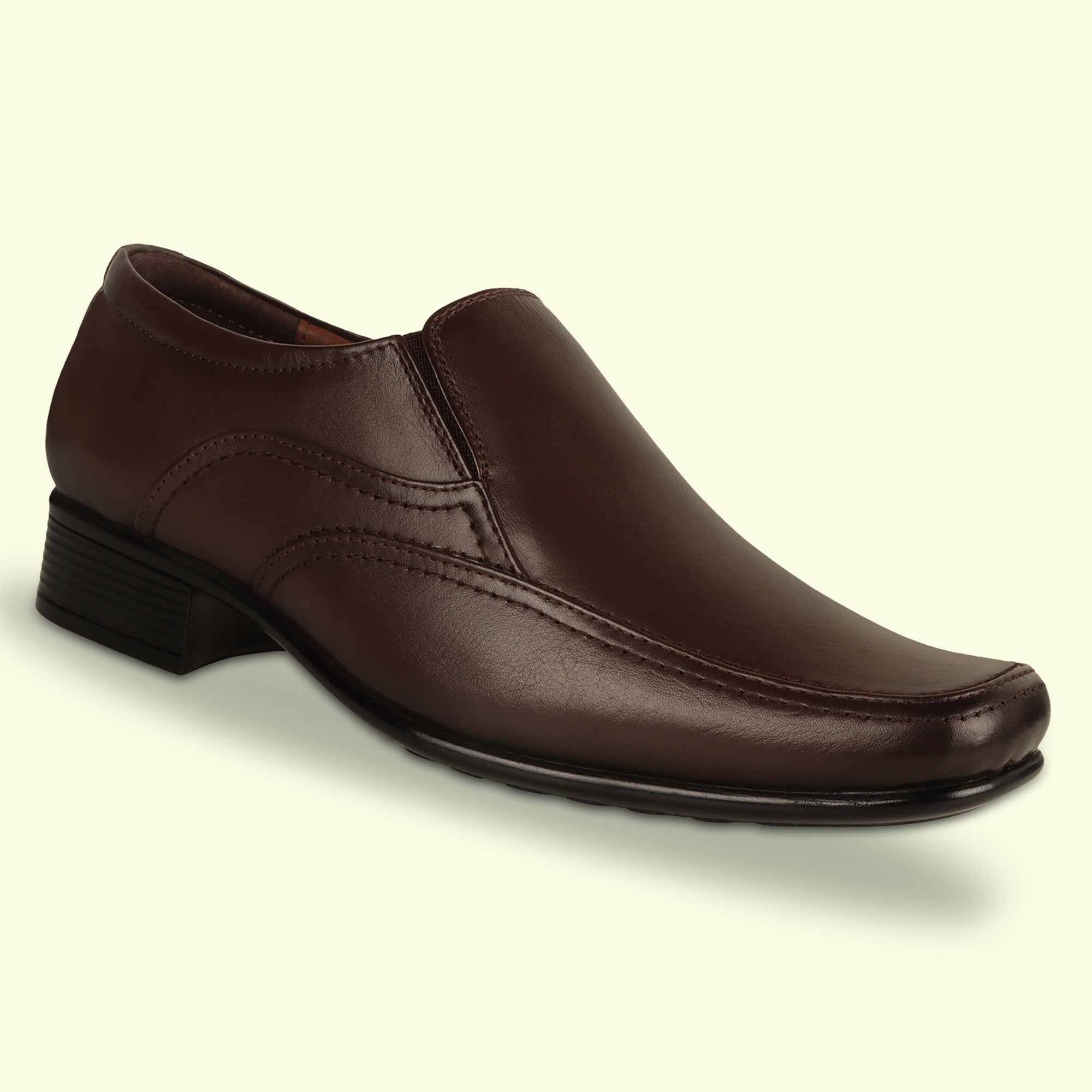 TRUDGE Brown Formal Moccasin - 5022