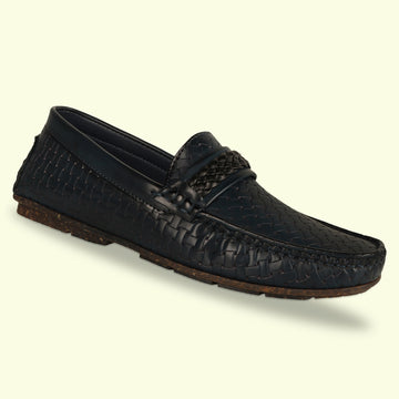 TRUDGE Navy Loafer For Men - 2002